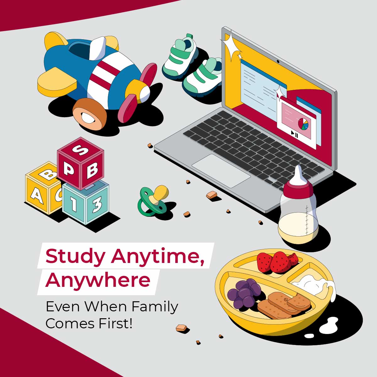 Study anywhere